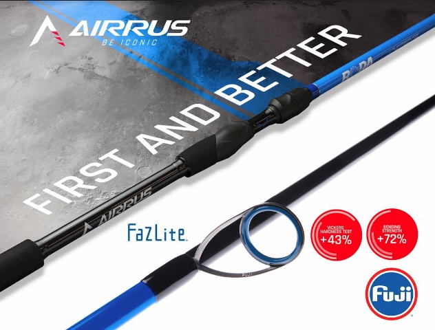 Canna AIRrus Bora ABR762HF-S 7.6" - 10-35 lb. 3/8 - 1 1/2 oz. - Clicca l'immagine per chiudere